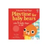 PLAYTIME FOR BABY BEARS USBORNE SOFT FLAPS