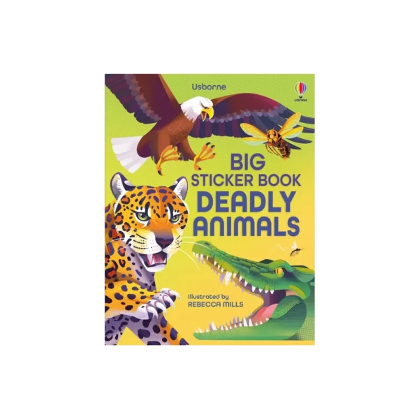 BIG STICKER BOOK DEADLY ANIMALS