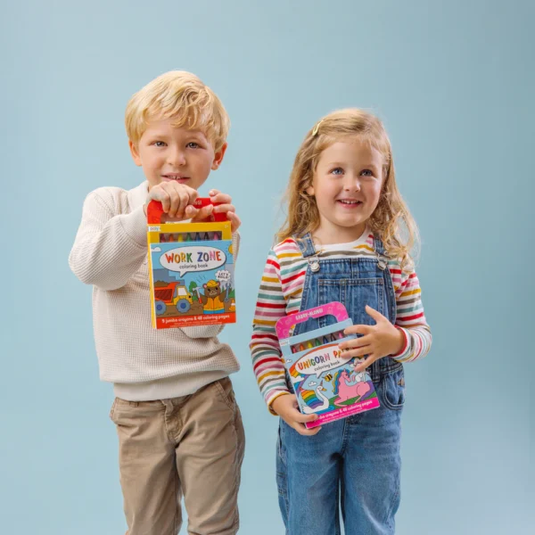 UNICORN PALS COLORING BOOK CARRY ALONG! SET - Image 4
