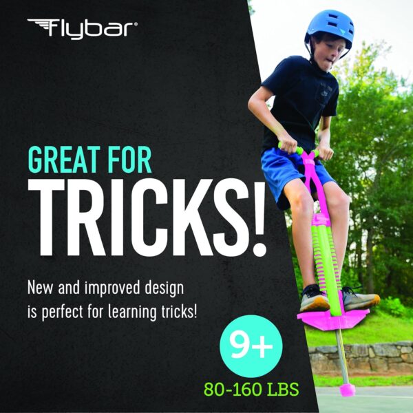 GREEN/PINK FLYBAR MASTER POGO STICK(80-160) - Image 3
