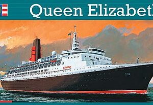 1/1200 QUEEN ELIZABETH II OCEAN LINER