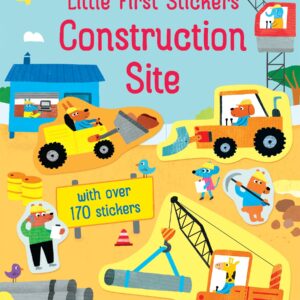 LITTLE FIRST STICKERS CONSTRUCTION SITE