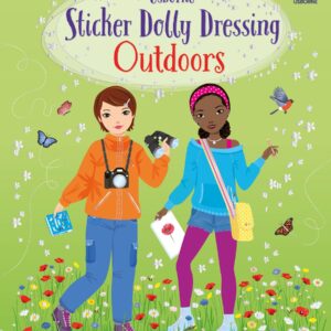 STICKER DOLLY DRESSING OUTDOORS