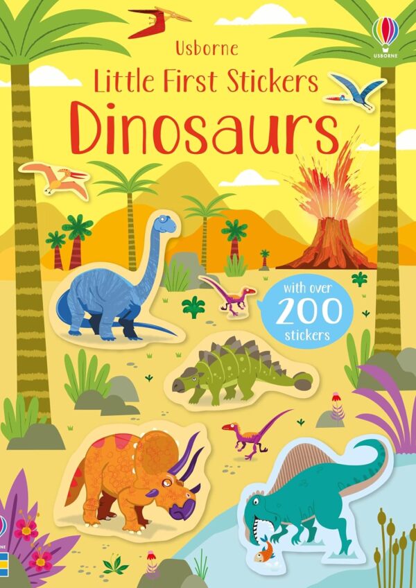 LITTLE FIRST STICKERS DINOSAURS