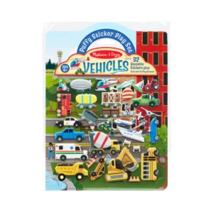 VEHICLES PUFFY STICKER PLAY SET
