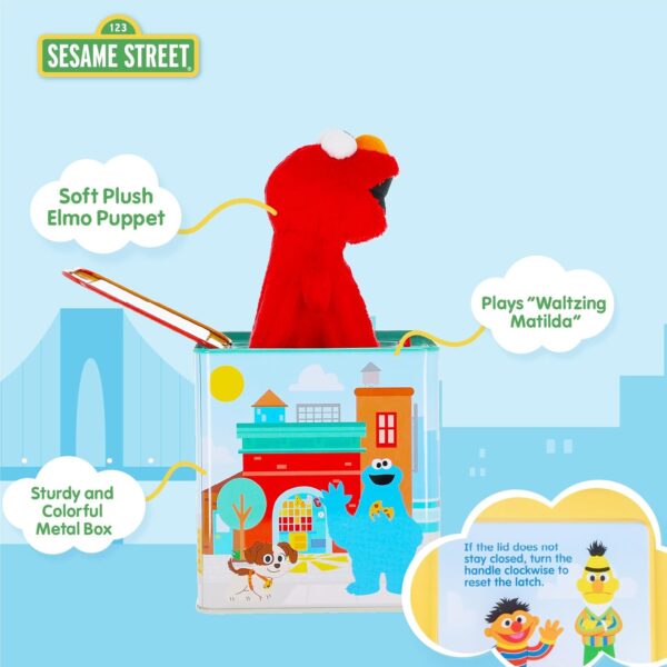 SESAME STREET ELMO JACK-IN-THE-BOX - Image 3