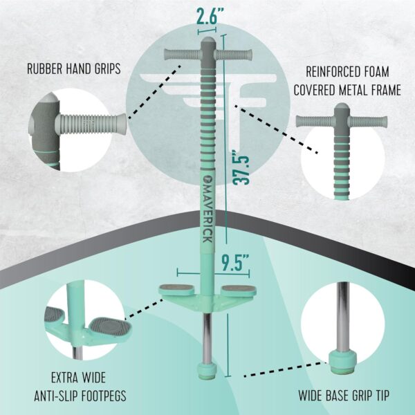 SEA GRAY FLYBAR MAVERICK POGO STICK(40-80) - Image 2