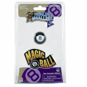 WORLD'S SMALLEST MAGIC 8 BALL