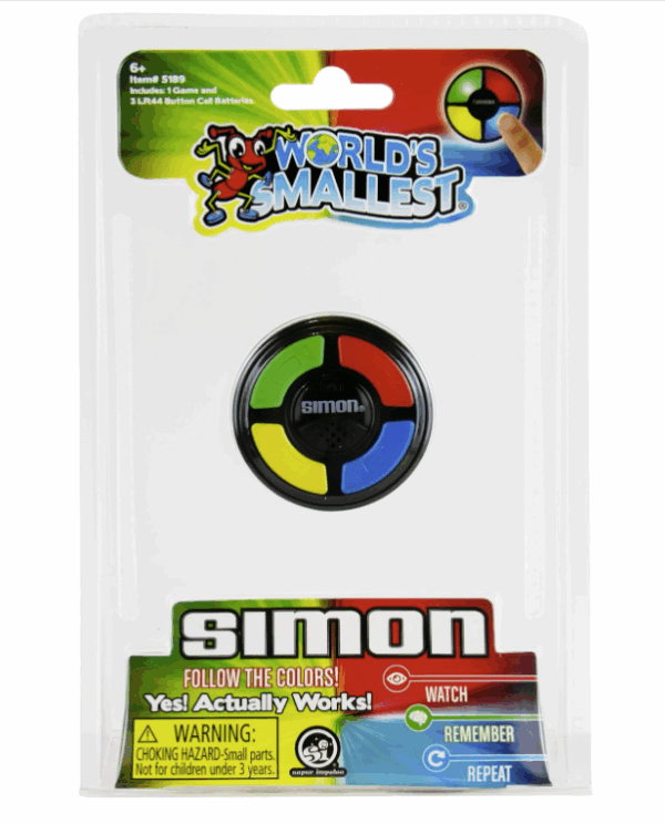 WORLD'S SMALLEST SIMON