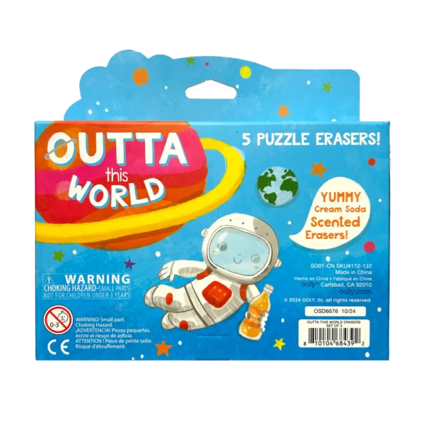 OUTTA THIS WORLD SCENTED ERASERS - Image 4