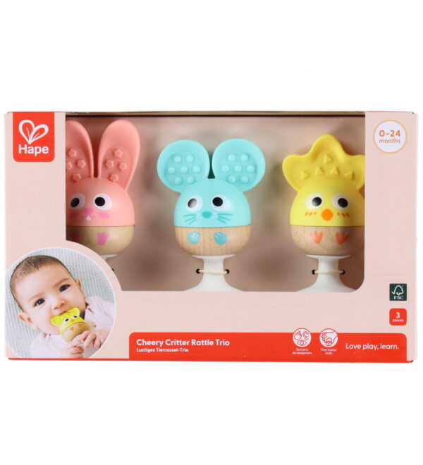 CHEERY CRITTER RATTLE TRIO - Image 3