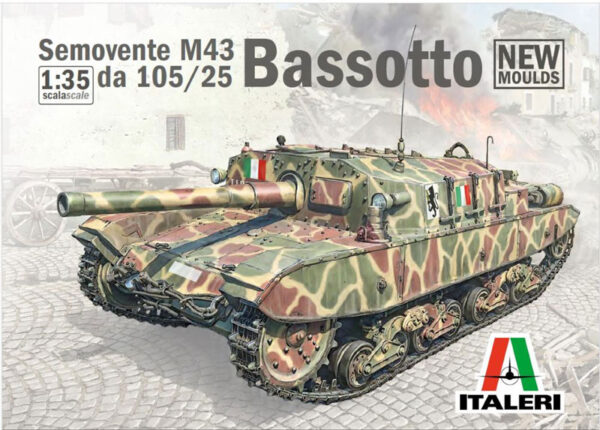 1/35 SEMOVENTE M43 DA 105/25 BASSOTTO TANK DESTROYER