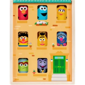 SESAME STREET WOODEN NEIGHBORHOOD BLOCK SET