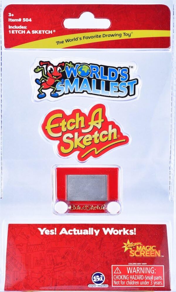 WORLD'S SMALLEST ETCH A SKETCH - Image 3