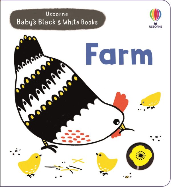 FARM-USBORNE BABY'S BLACK & WHITE BOOK
