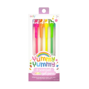 YUMMY YUMMY 6 SCENTED NEON GEL PENS