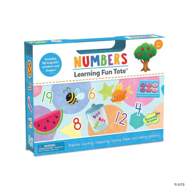 NUMBERS LEARNING FUN TOTE