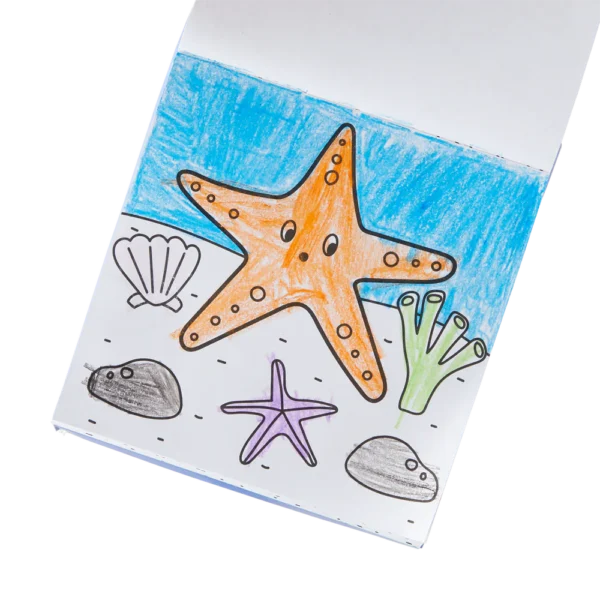 SEA LIFE COLORING BOOK CARRY-ALONG! SET - Image 4