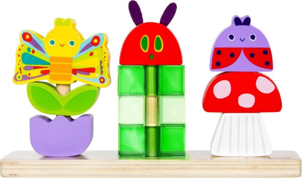 ERIC CARLE WOODEN STACKING TOY