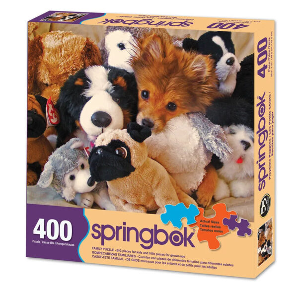 PLAYTIME PUPPIES 400PC FAMILY PUZZLE