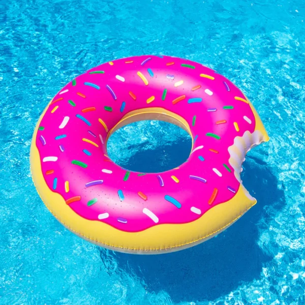 STRAWBERRY FROSTED DONUT POOL FLOAT - Image 3