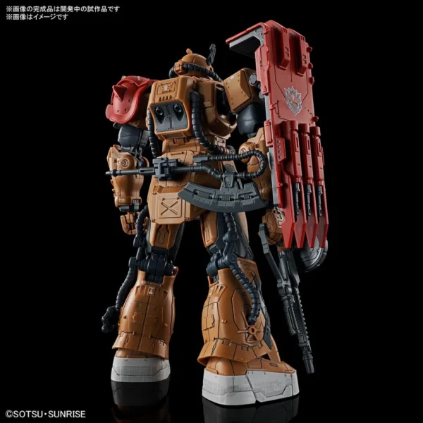 1/144 HG GUNDAM #254 MS06F ZAKU II F TYPE SOLARI - Image 4