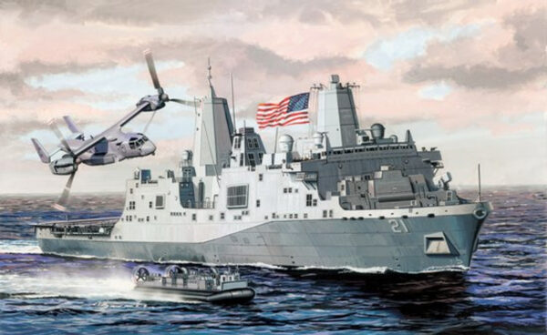 1/700 USS NEW YORK LPD21 SAN ANTONIO CLASS AMPHIBIOUS TRANSPORT DOCK