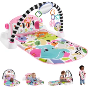 GLOW AND GROW KICK & PLAY PIANO GYM-PINK