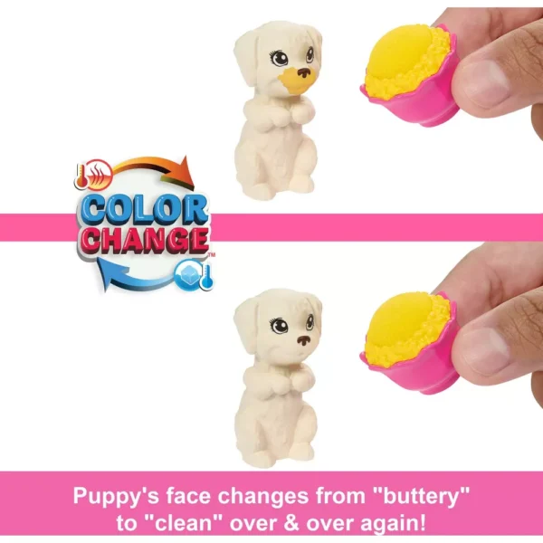 BARBIE SLEEPOVER W/PUPPIES COLOR CHANGE - Image 4