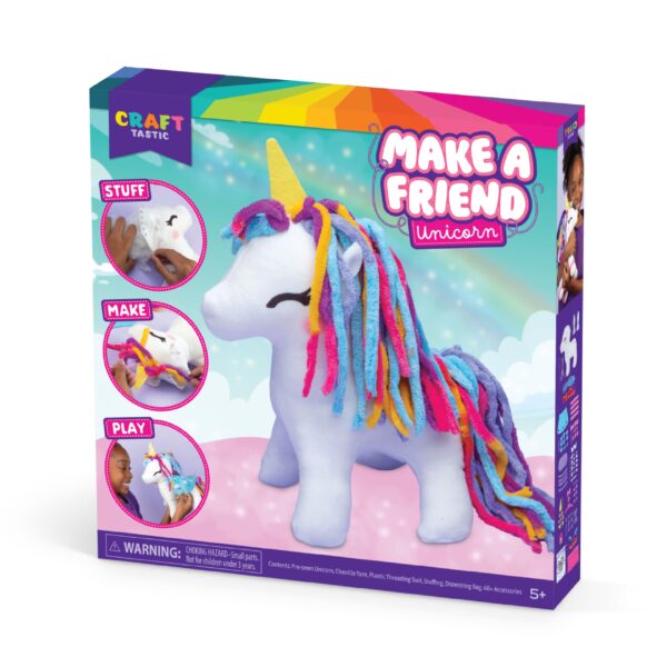 MAKE A FRIEND-PLUSH UNICORN