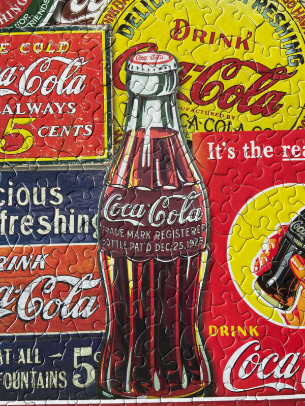 COCA-COLA TIN SIGNS 1000PC - Image 3