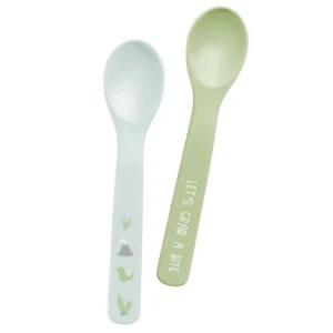 DINO SILICONE SPOON SET