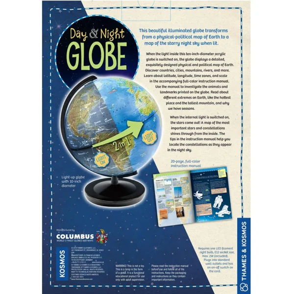 DAY & NIGHT GLOBE #673017 BY T - Image 4