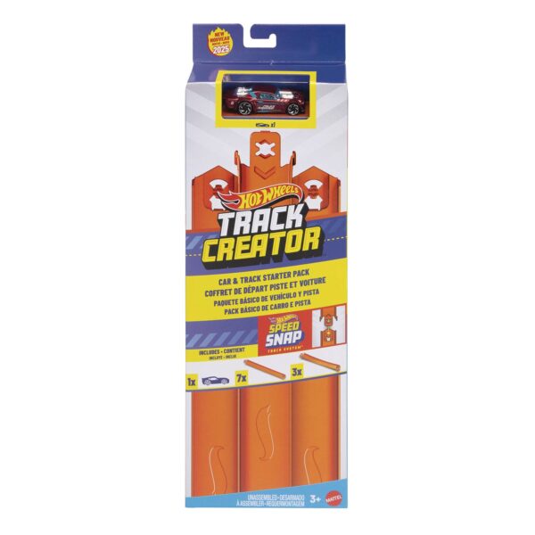 HOT WHEELS CAR & TRACK STARTER PACK-TRACK CREATOR