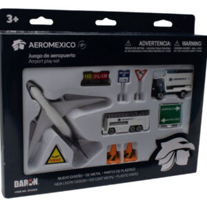 AEROMEXICO AIRLINES AIRPORT PLAYSET 10PC