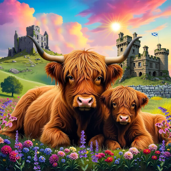 HIGHLAND COWS 500PC - Image 2
