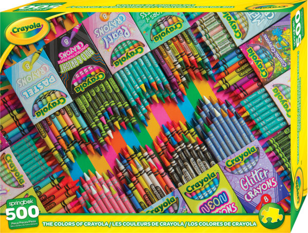 THE COLORS OF CRAYOLA 500PC