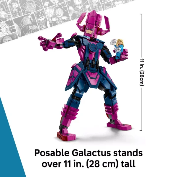 FANTASTIC FOUR VS. GALACTUS CONSTRUCTION FIGURE-MARVEL - Image 3