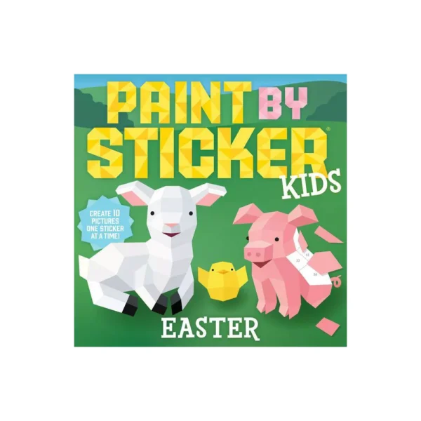 PAINT BY STICKER KIDS EASTER