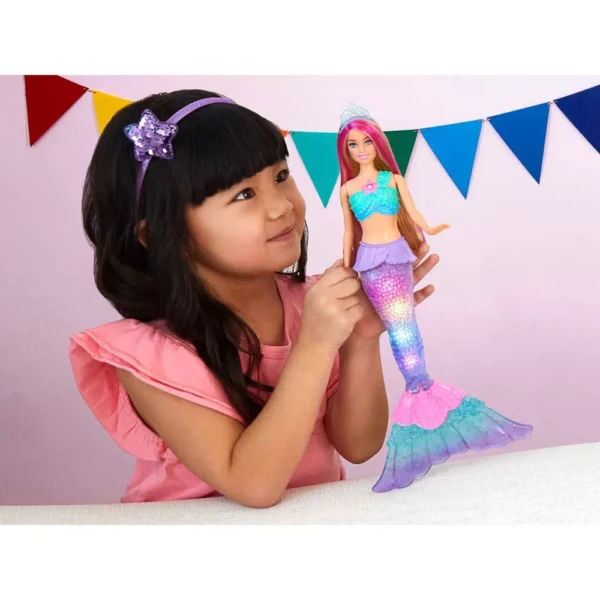 BARBIE DREAMTOPIA TWINKLE LIGHTS MERMAID - Image 2