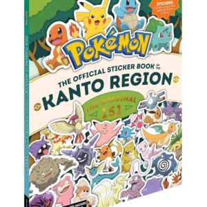 POKEMON THE OFFICIAL STICKER BOOK/KANTO REGION