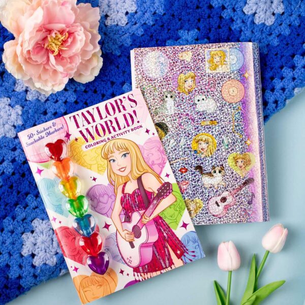 TAYLOR'S WORLD! COLORING & ACTIVITY BOOK - Image 2