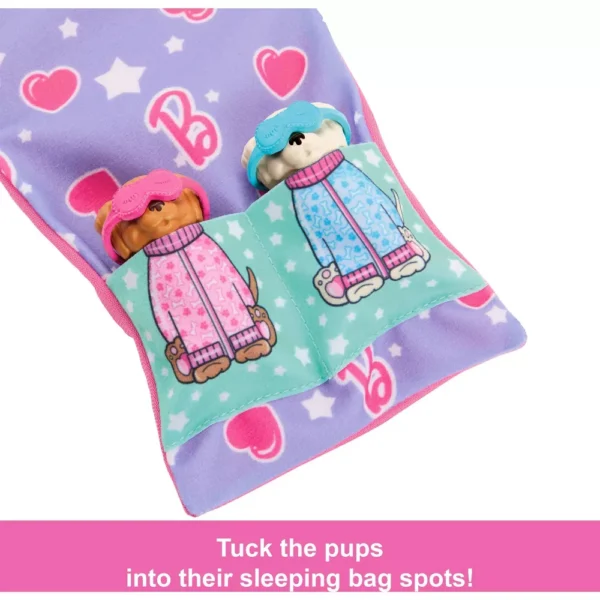 BARBIE SLEEPOVER W/PUPPIES COLOR CHANGE - Image 3