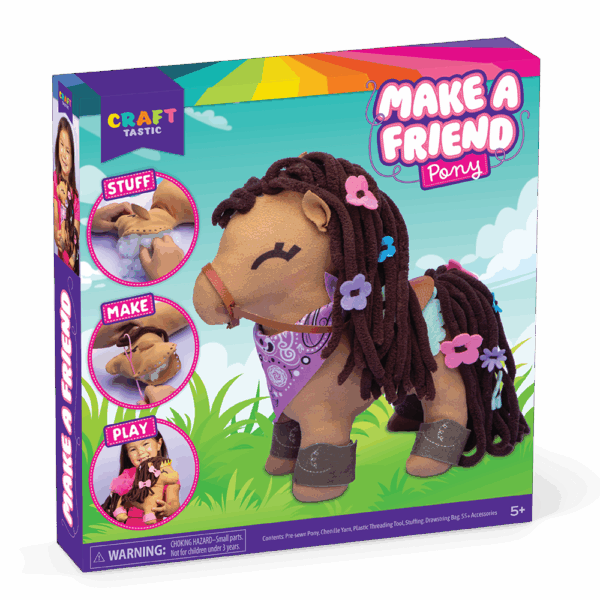 MAKE A FRIEND-PLUSH PONY
