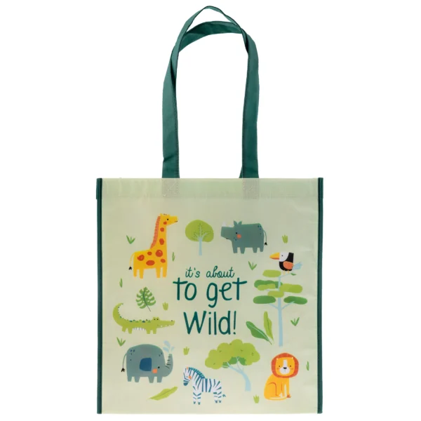 ZOO LARGE RECYCLED GIFT BAG