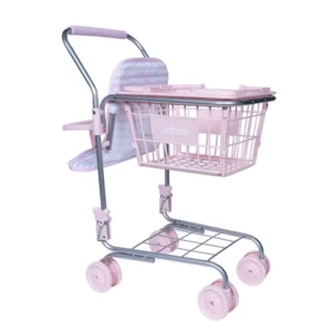CLASSIC PASTEL PINK SHOPPING CART