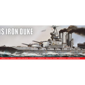 1/600 HMS IRON DUKE ROYAL NAVY BATTLESHIP