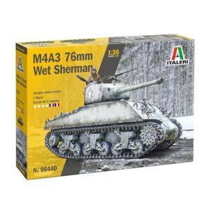 1/35 M4A3 76MM WET SHERMAN WWII MEDIUM TANK