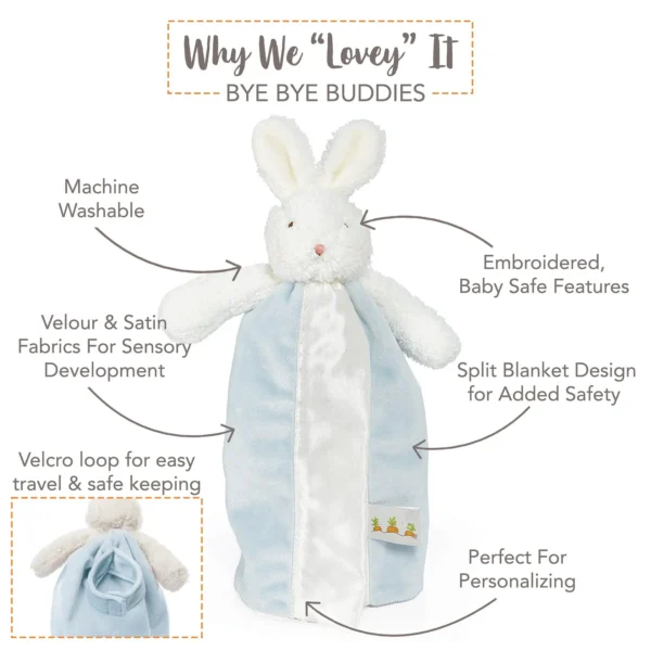 BUD BYE BYE BUDDY BLANKET - BLUE - Image 3