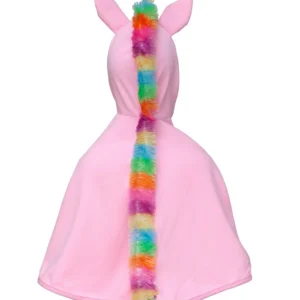 UNICORN CAPE, PINK-SIZE 5-6